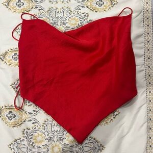 Princess Polly Julia Top - Red